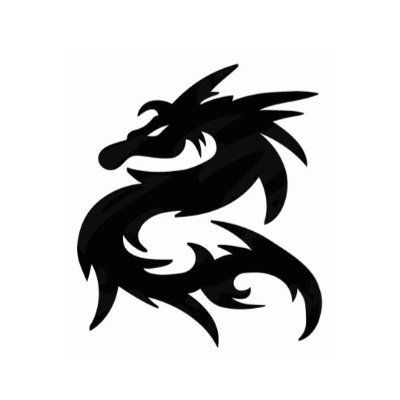 BlackDragon Logo used on the home page at LeanMarketing crypto website